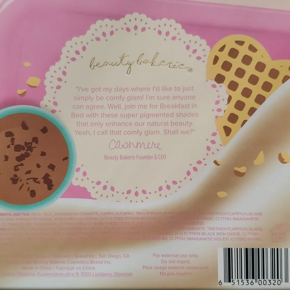 Beauty Bakerie Breakfast in Bed Eyeshadow Palette